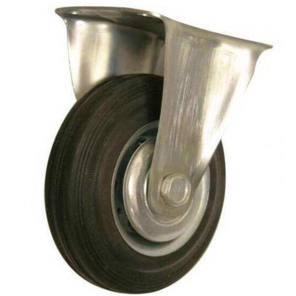 Castor Wheel 4" 100mm Fixed 037100