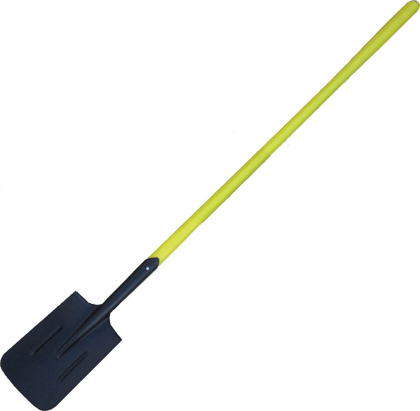 Post Shovel Long Plastic Solid Type