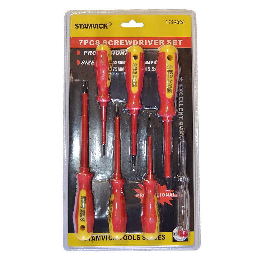 electric screw driver 6pc