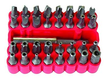 33 pcs security bit