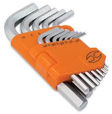 13 pc Hex Key 8-19mm L