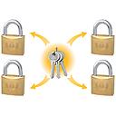 Alike key Padlock 30mm 