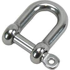 D shackle 6mm SS
