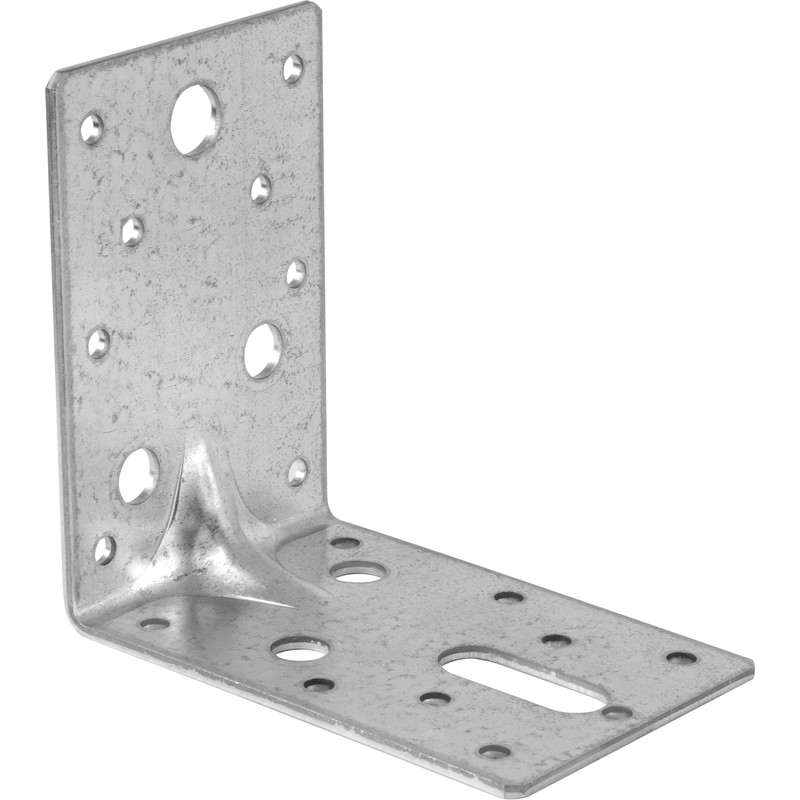Angle bracket Zinc 80x80x30x2mm  