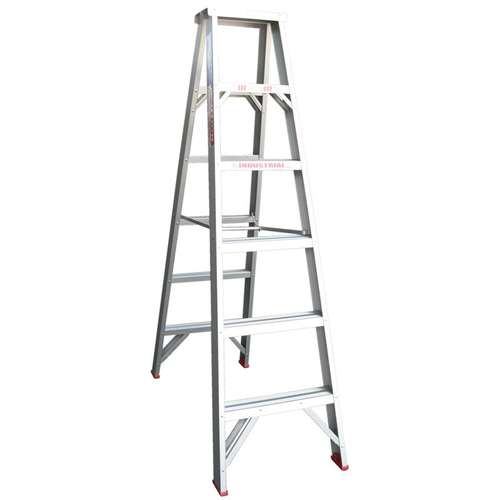 Double side ladder 6 ft Aluminium 120KG
