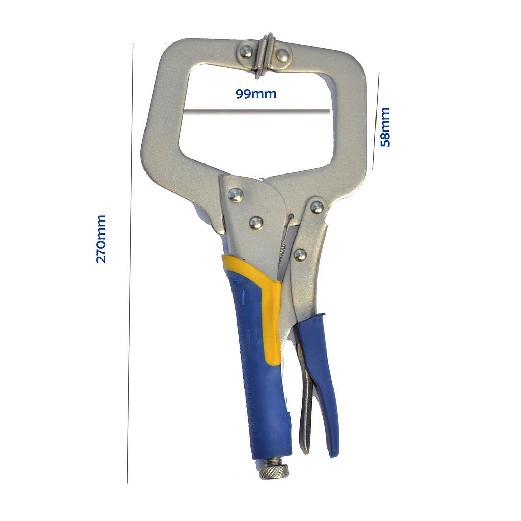 C Clamp 6" rubber grip