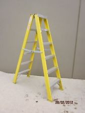 F/G Ladder double side 6" 1.8m 120kg
