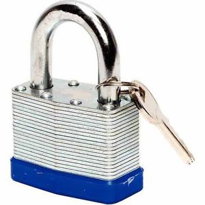 Padlock 40mm Laminated