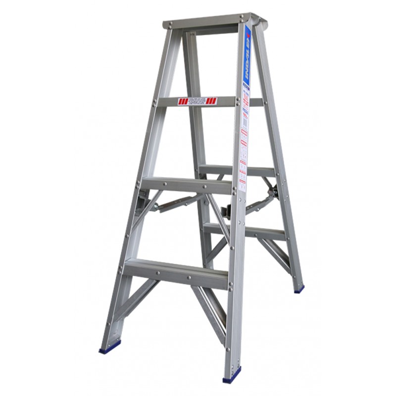 Double side ladder 4 ft 150kg aluminium